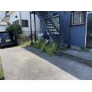 駐車場に車を止められます