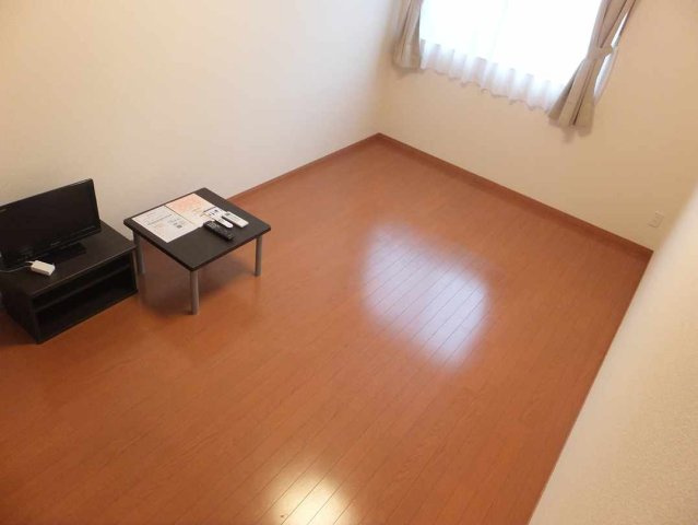 開放的な寝室です