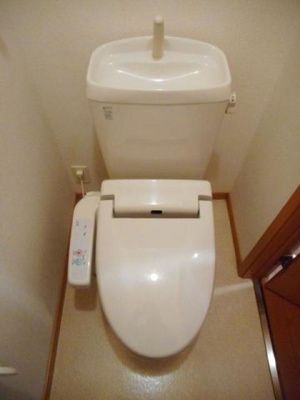【トイレ】 | メゾン・ソレイユＣ | シンプルで使いやすいトイレです