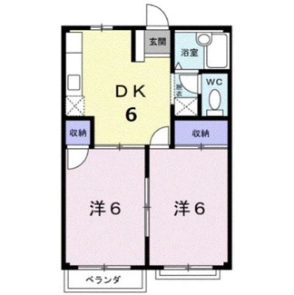 【間取り】 | エルディム伊田
