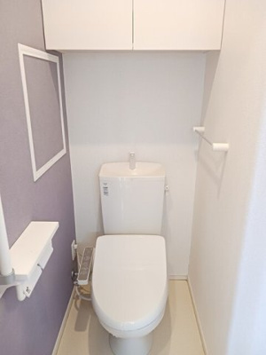 【トイレ】 | アンジューノ | 落ち着いた色調のトイレです