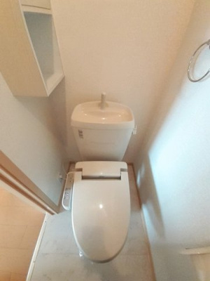 【トイレ】 | ラルジュグリーンＦ | ゆったりとした空間のトイレです