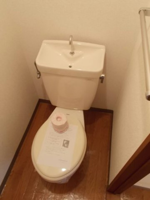 【トイレ】 | サンハイツ近田Ａ | 落ち着いたトイレです