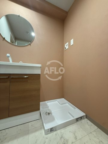 Broad阿倍野阪南町Residenceの洗面所|Broad阿倍野阪南町Residence　洗濯パン