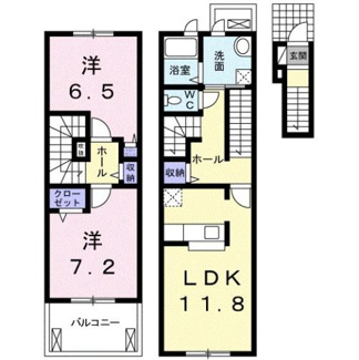 【間取り】 | プリムローズＨＢ