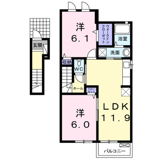 【間取り】 | ベーネソプラ　Ａ