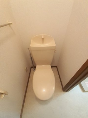 【トイレ】 | ヴィラグランブルー　Ｂ | 落ち着いたトイレです