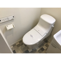 トイレもきれいです