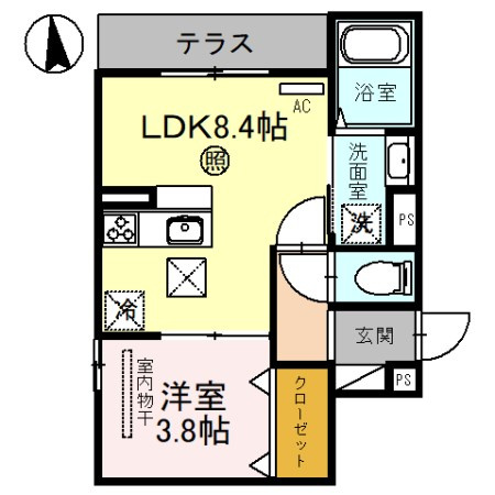 The　Crossの間取り