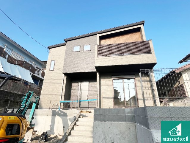 神戸市須磨区若草町　第1期　新築一戸建ての外観|現在建築中！落ち着いた街並みで新生活を始めることが出来そう！周辺の物件も併せてご紹介させて頂きます！