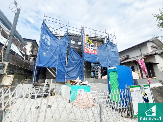 神戸市須磨区若草町　第1期　新築一戸建ての外観|現在建築中！落ち着いた街並みで新生活を始めることが出来そう！周辺の物件も併せてご紹介させて頂きます！