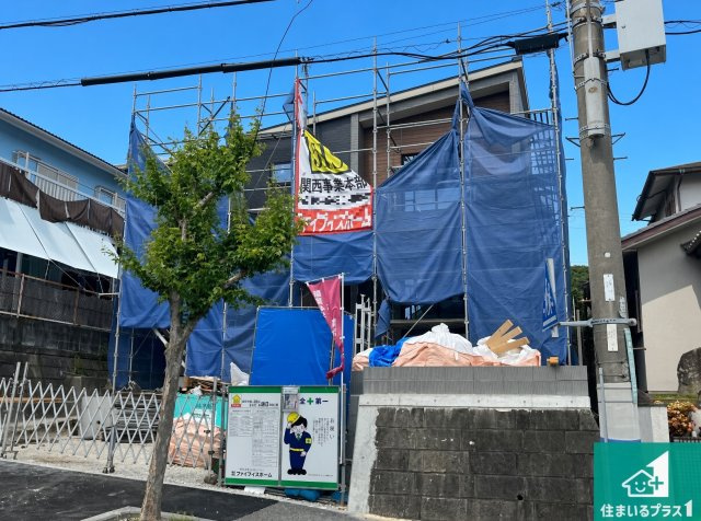 神戸市須磨区若草町　第1期　新築一戸建ての外観|現在建築中！落ち着いた街並みで新生活を始めることが出来そう！周辺の物件も併せてご紹介させて頂きます！