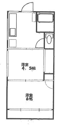 日浦ハイツの間取り