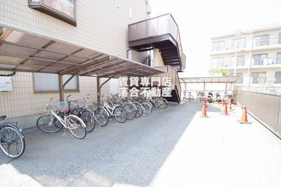 【その他共用部分】 | グレースコーポ | 敷地内駐輪場完備
