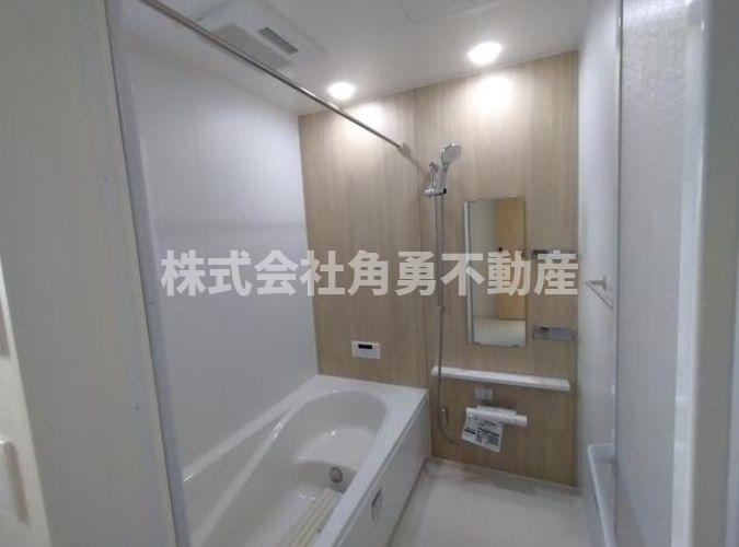 伊勢原市白根第1期　新築一戸建て　2号棟の内観：施工例|《施工例》浴室