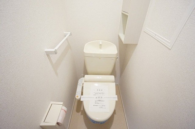 【トイレ】 | プリムローズ本城　Ｂ | トイレです