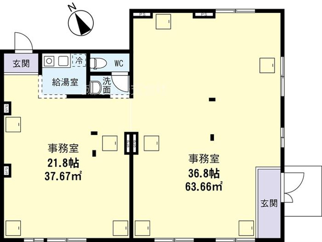 【間取り】 | アゼリアテナント