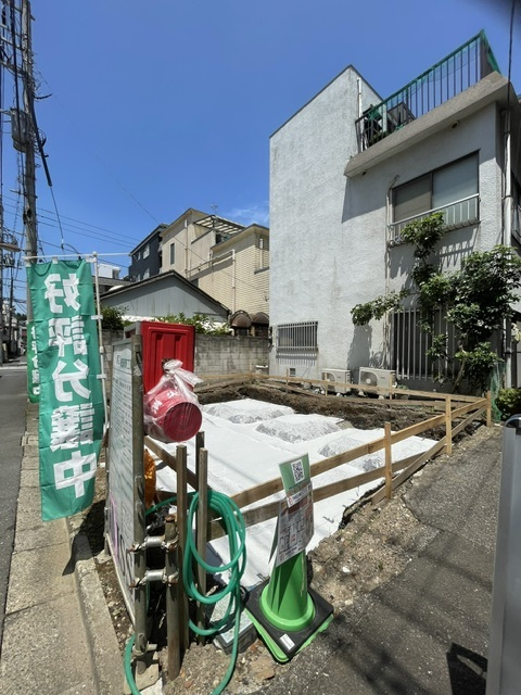 江東区亀戸３丁目　新築戸建ての外観|2026年7月撮影