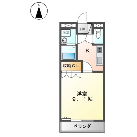 アルメリアの間取り