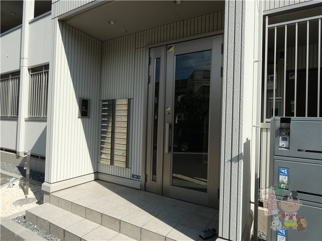 ルミナス大和町のエントランス