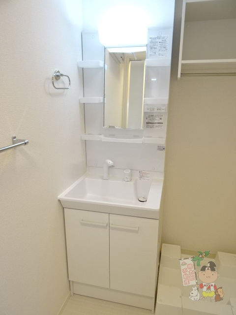 ルミナス大和町の洗面所