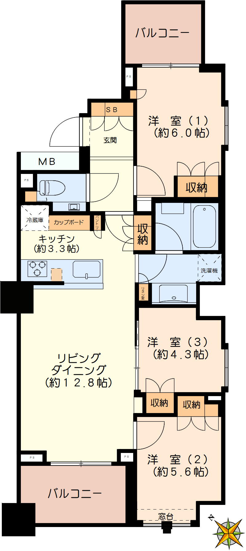【間取り】