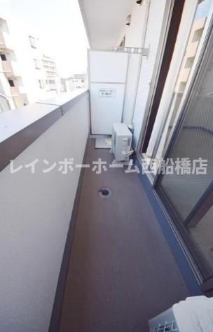 アンブラッセ要町のバルコニー