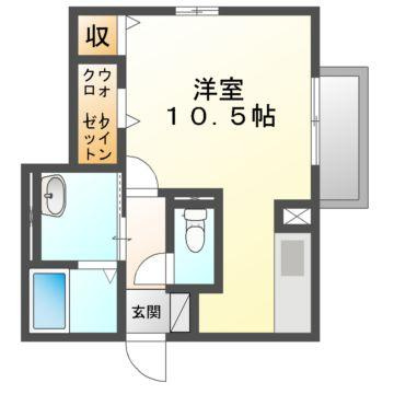 ユースレジデンスの間取り