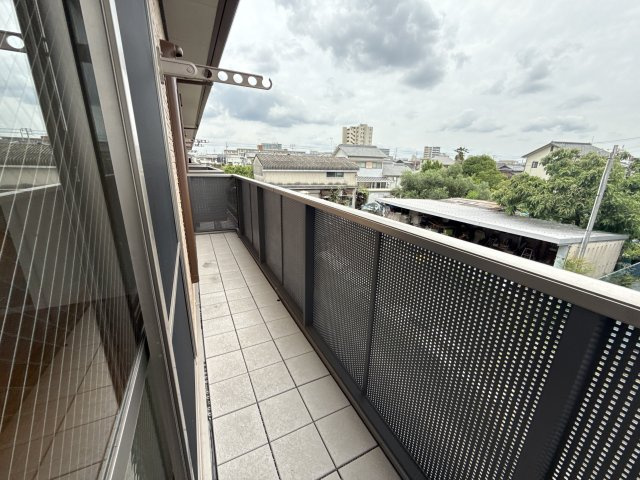 パルテール加古川　B棟のバルコニー