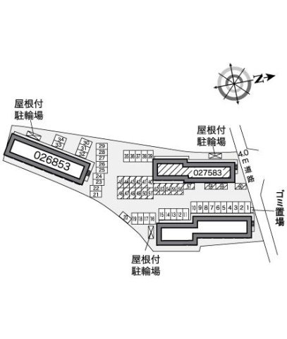 レオパレス有の区画図