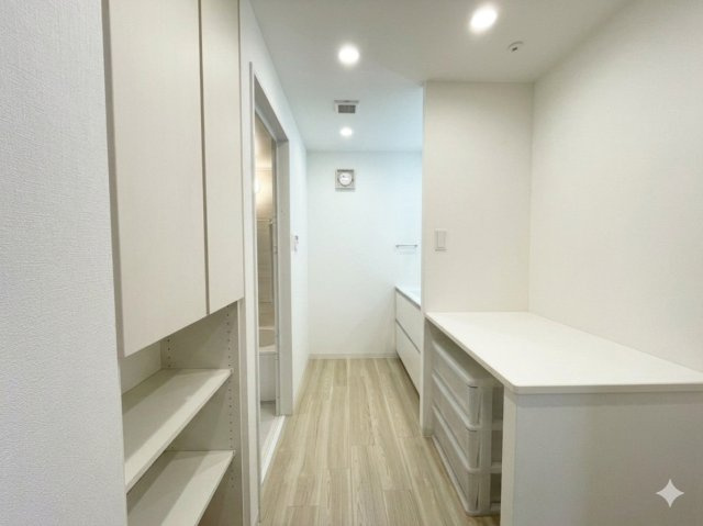 アルファステイツ橋口町の脱衣所|※掲載写真は空室イメージです。実際のお部屋には家具・家電が設置されています。