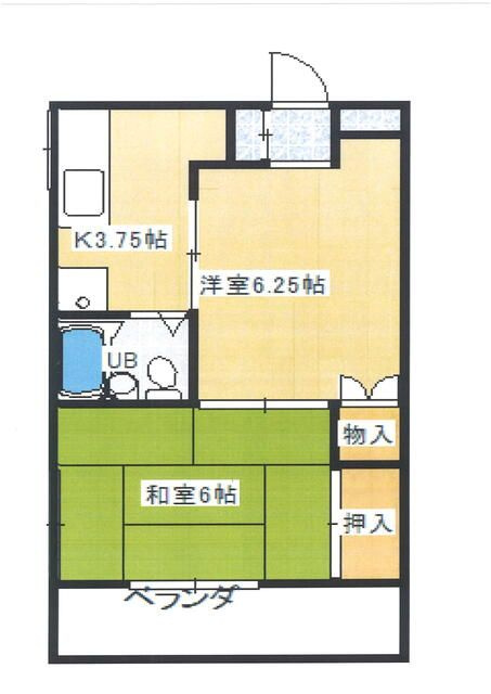サンビレッジ東越谷の間取り
