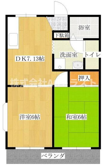 【間取り】 | サンハイツ山田