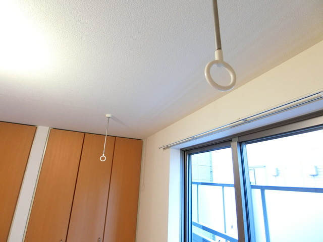 Ｃａｓａ　Ｄｅｌ　Ａｍｕｚａの内装|★雨でも洗濯物が干せる室内物干しフック付きです★