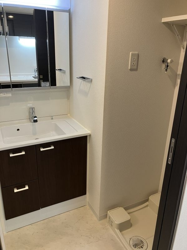 エステムコート名古屋新栄IIアリーナの独立洗面台