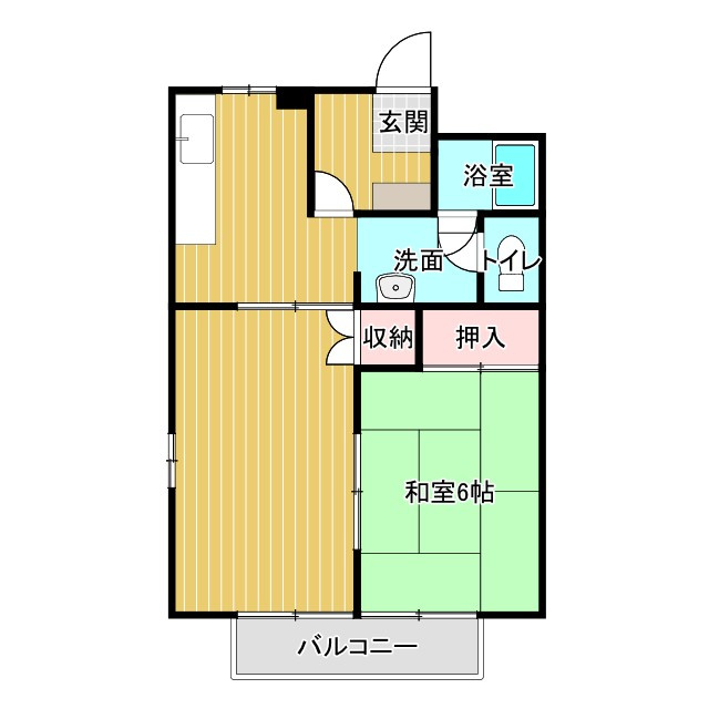 ディオール・ビィオールⅡの間取り