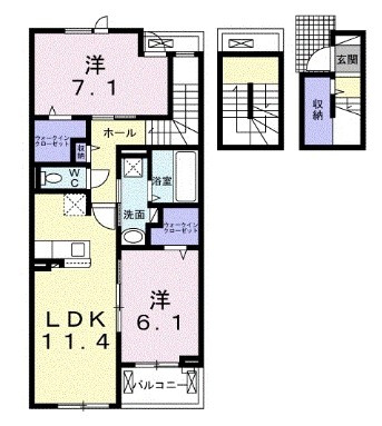 【間取り】 | メゾンドシエル | メゾンドシエル(Good Home)