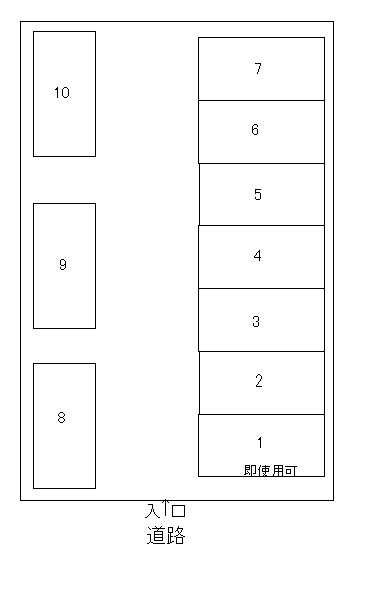 レマンハイツおゆみ野の区画図