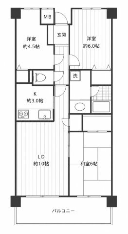 セラード川越霞ヶ関の間取り
