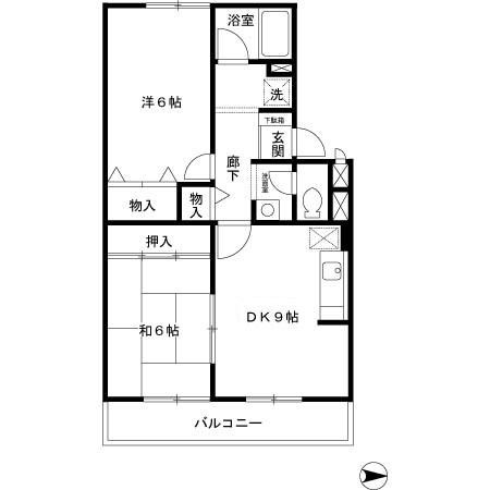 【間取り】 | グランディールしののめ