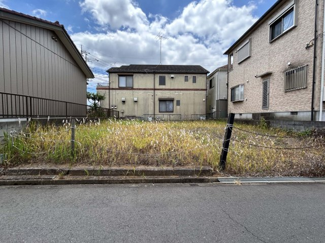 南３丁目　店舗付住宅の外観|建物裏は更地となっています
