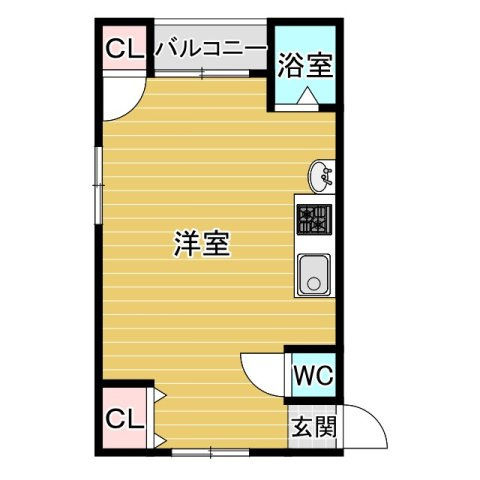 ハイツ元町の間取り