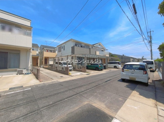 【前面道路含む現地写真】 | 名古屋市守山区元郷２丁目106【仲介手数料無料】新築一戸建て　1号棟