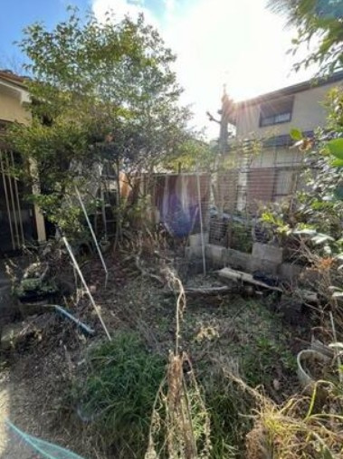 伏見区上板橋町の庭