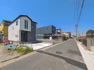 【前面道路含む現地写真】 | 名古屋市中村区小鴨町48【仲介手数料無料】新築一戸建て　1号棟