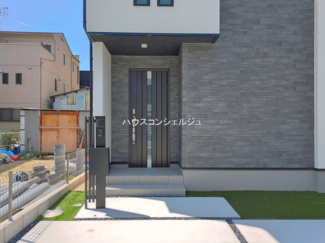 【外観】 | 名古屋市中村区小鴨町48【仲介手数料無料】新築一戸建て　1号棟