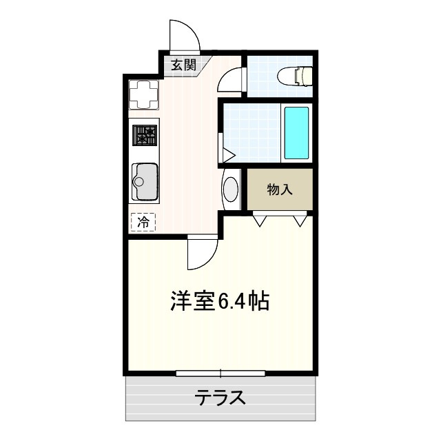 シャトレ吉祥寺の間取り