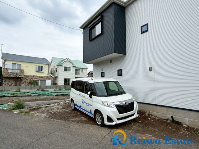 新築戸建　茅ヶ崎市浜之郷の駐車場