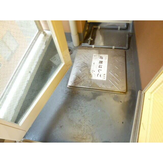 プルナス入谷のバルコニー