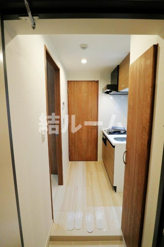 板橋区前野町２丁目の賃貸マンションの玄関